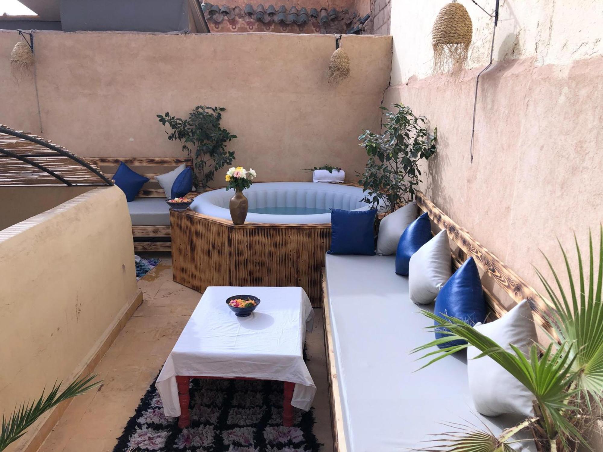 Riad Lazord De Marrakech Entier Marrakesh Bagian luar foto